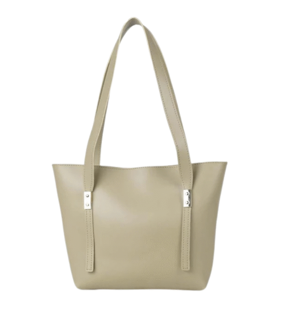 Beige Tote Bag - Image 1