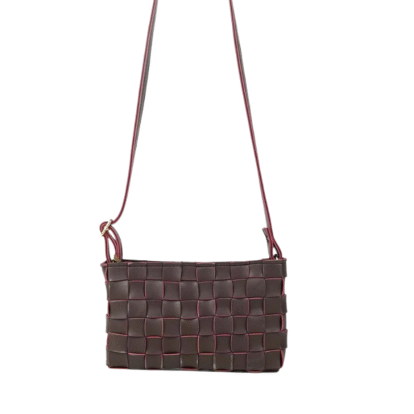 Maroon Hand Bag - Image 1